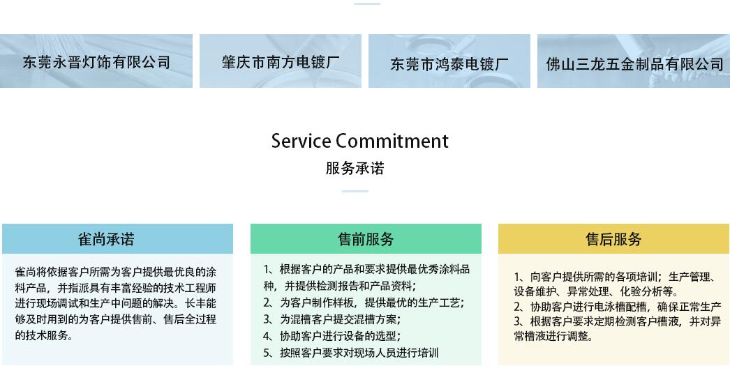 雀尚水性電泳漆部分應(yīng)用廠家案例