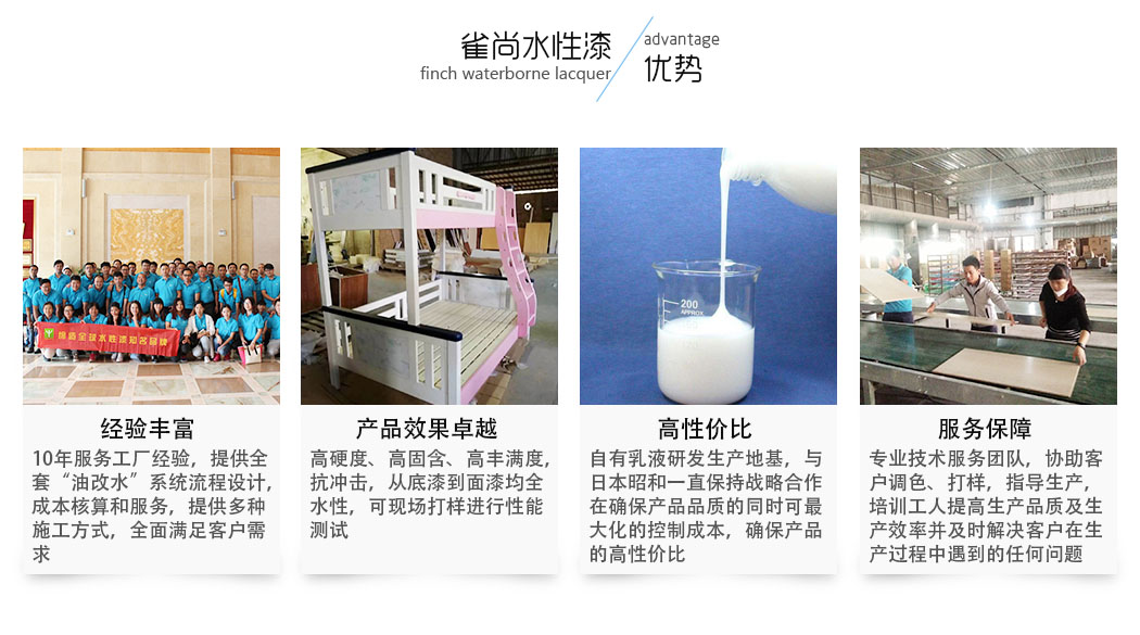 雀尚水性家具漆優(yōu)勢(shì)